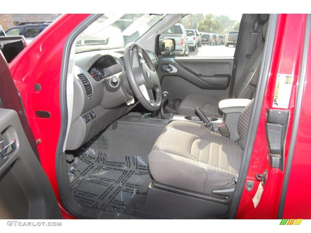 Charcoal Interior 2007 Nissan Frontier SE King Cab Photo #41869045