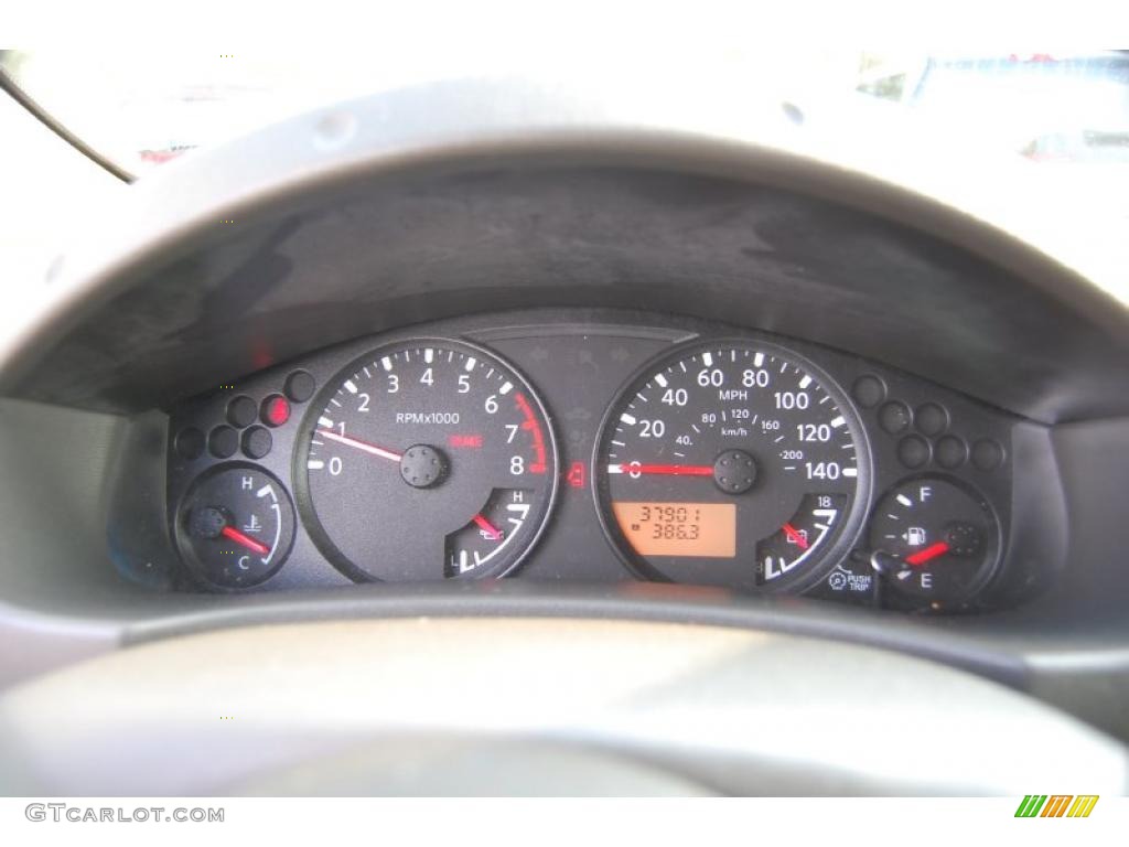 2007 Nissan Frontier SE King Cab Gauges Photo #41869189