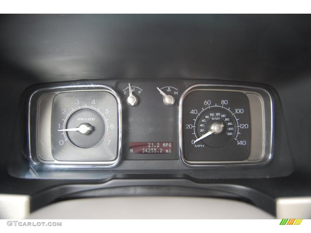 2009 Lincoln MKX Standard MKX Model Gauges Photo #41869525