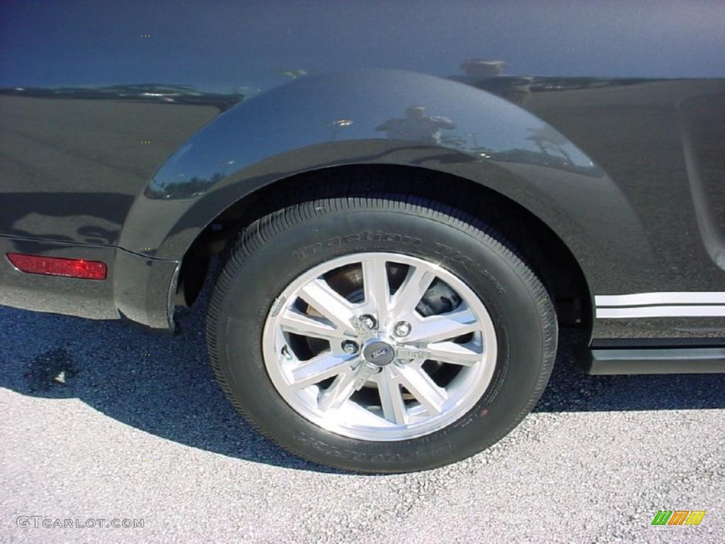 2009 Mustang V6 Premium Coupe - Alloy Metallic / Dark Charcoal photo #4