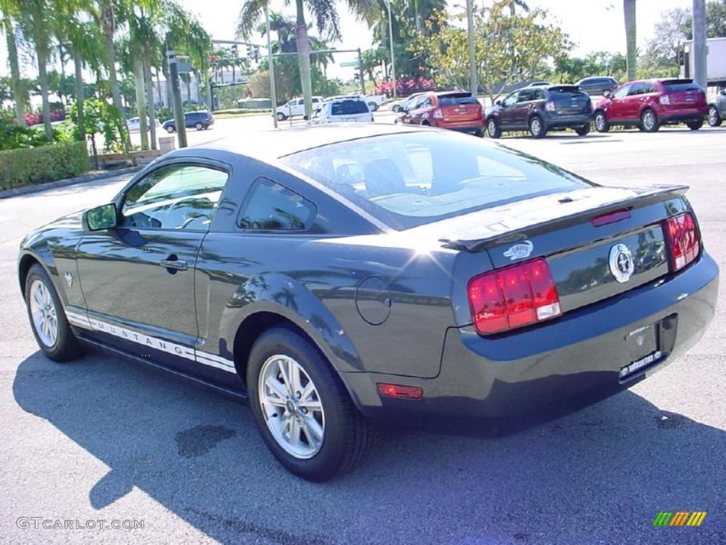 2009 Mustang V6 Premium Coupe - Alloy Metallic / Dark Charcoal photo #8