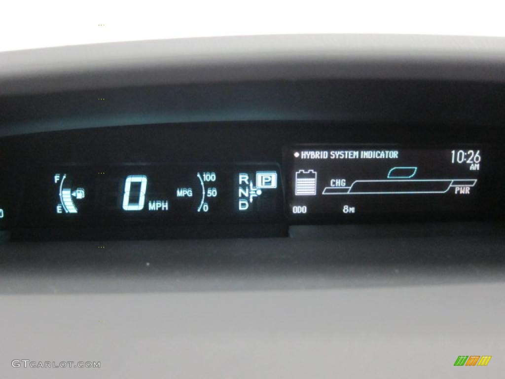 2010 Prius Hybrid IV - Winter Gray Metallic / Misty Gray photo #2