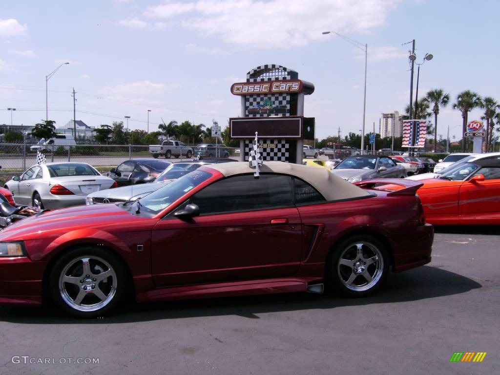 2003 Mustang Roush Stage 1 Convertible - Redfire Metallic / Medium Graphite photo #1