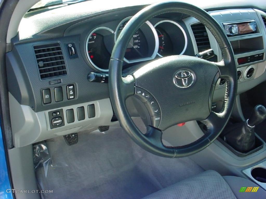 Graphite Gray Interior 2007 Toyota Tacoma X-Runner Photo #41870445
