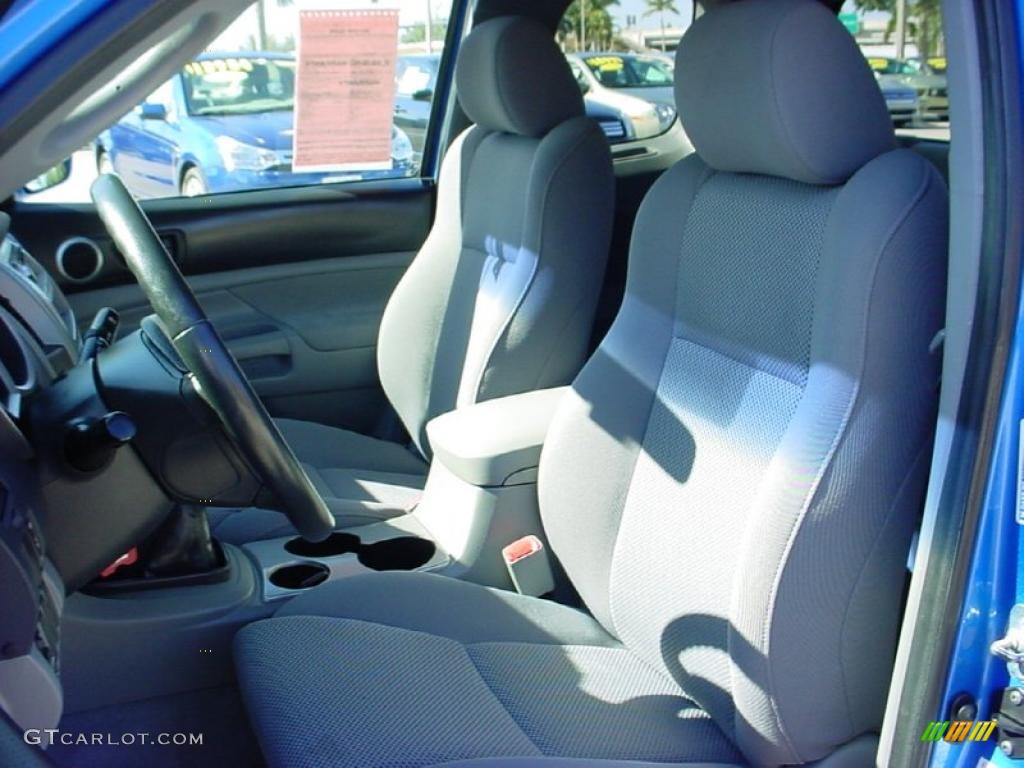Graphite Gray Interior 2007 Toyota Tacoma X-Runner Photo #41870477