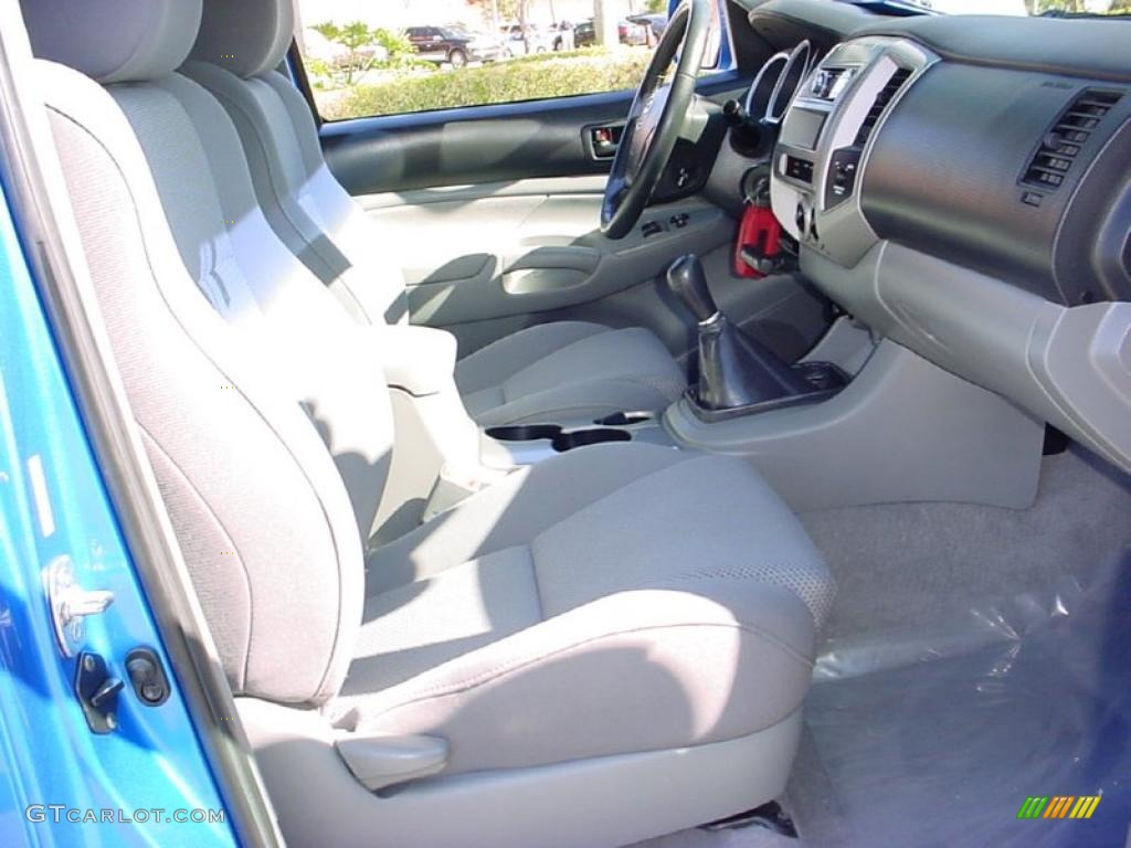 Graphite Gray Interior 2007 Toyota Tacoma X-Runner Photo #41870529