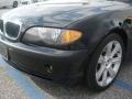 2003 Jet Black BMW 3 Series 325i Sedan  photo #8