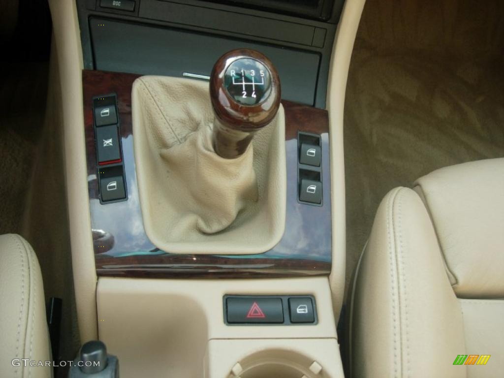 2003 3 Series 325i Sedan - Jet Black / Sand photo #20