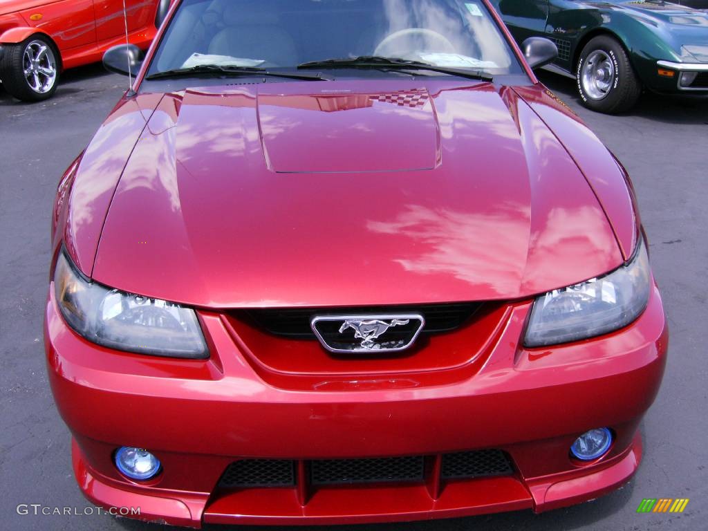 2003 Mustang Roush Stage 1 Convertible - Redfire Metallic / Medium Graphite photo #3