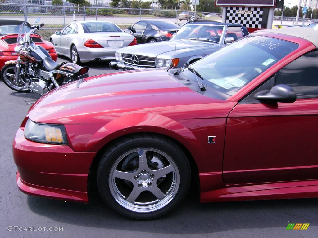 2003 Mustang Roush Stage 1 Convertible - Redfire Metallic / Medium Graphite photo #4