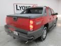 2002 Victory Red Chevrolet Avalanche Z71 4x4  photo #9