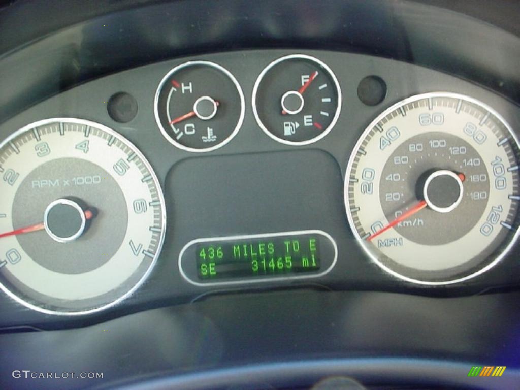 2008 Ford Taurus X Limited Gauges Photo #41872277