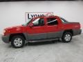 2002 Victory Red Chevrolet Avalanche Z71 4x4  photo #25