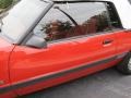 Bright Red 1986 Ford Mustang GT Convertible Exterior