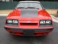 1986 Bright Red Ford Mustang GT Convertible  photo #11