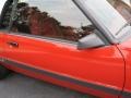 1986 Bright Red Ford Mustang GT Convertible  photo #15