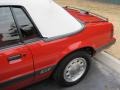 1986 Bright Red Ford Mustang GT Convertible  photo #18