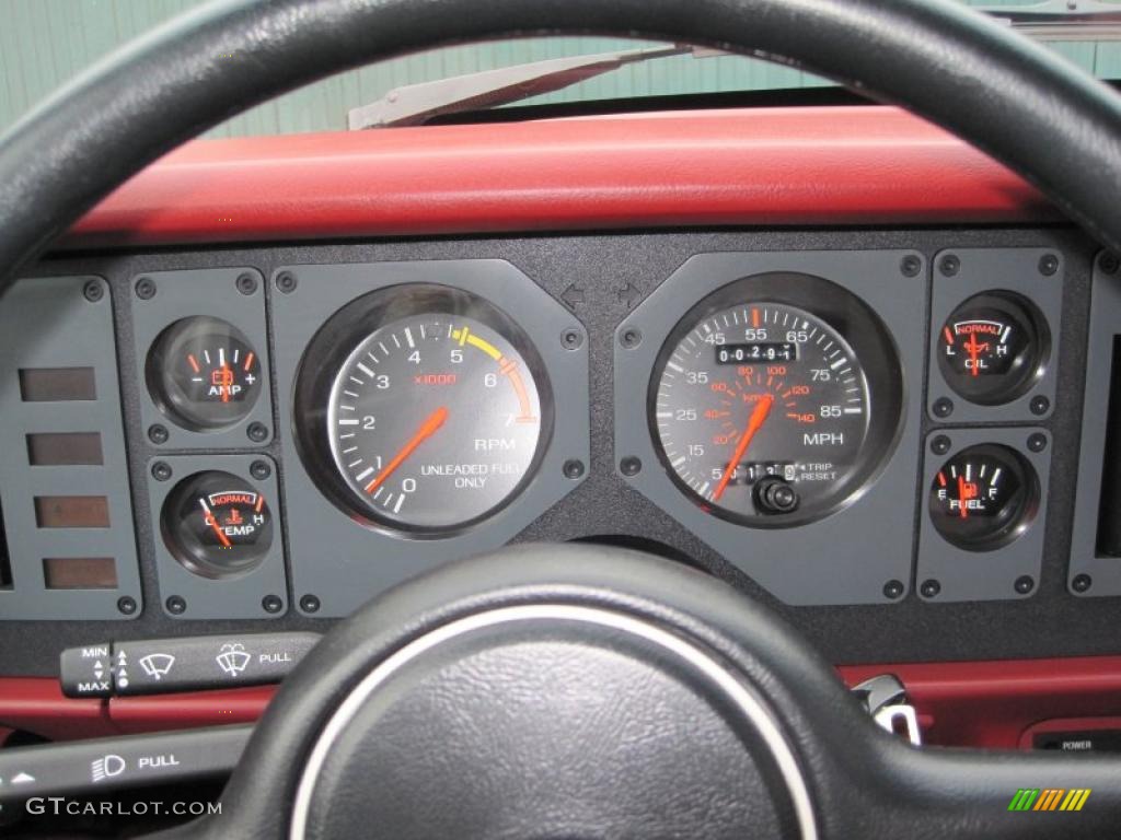1986 Ford Mustang GT Convertible Gauges Photo #41872786