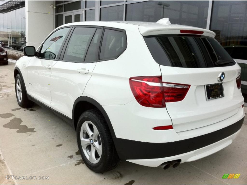 Alpine White 2011 BMW X3 xDrive 28i Exterior Photo #41874386