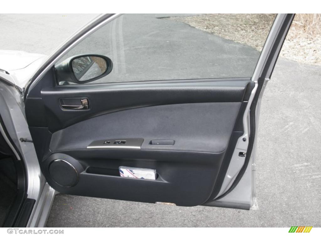 2005 Altima 3.5 SE-R - Sheer Silver Metallic / Charcoal/Red photo #16