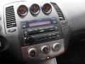 2005 Nissan Altima Charcoal/Red Interior Controls Photo
