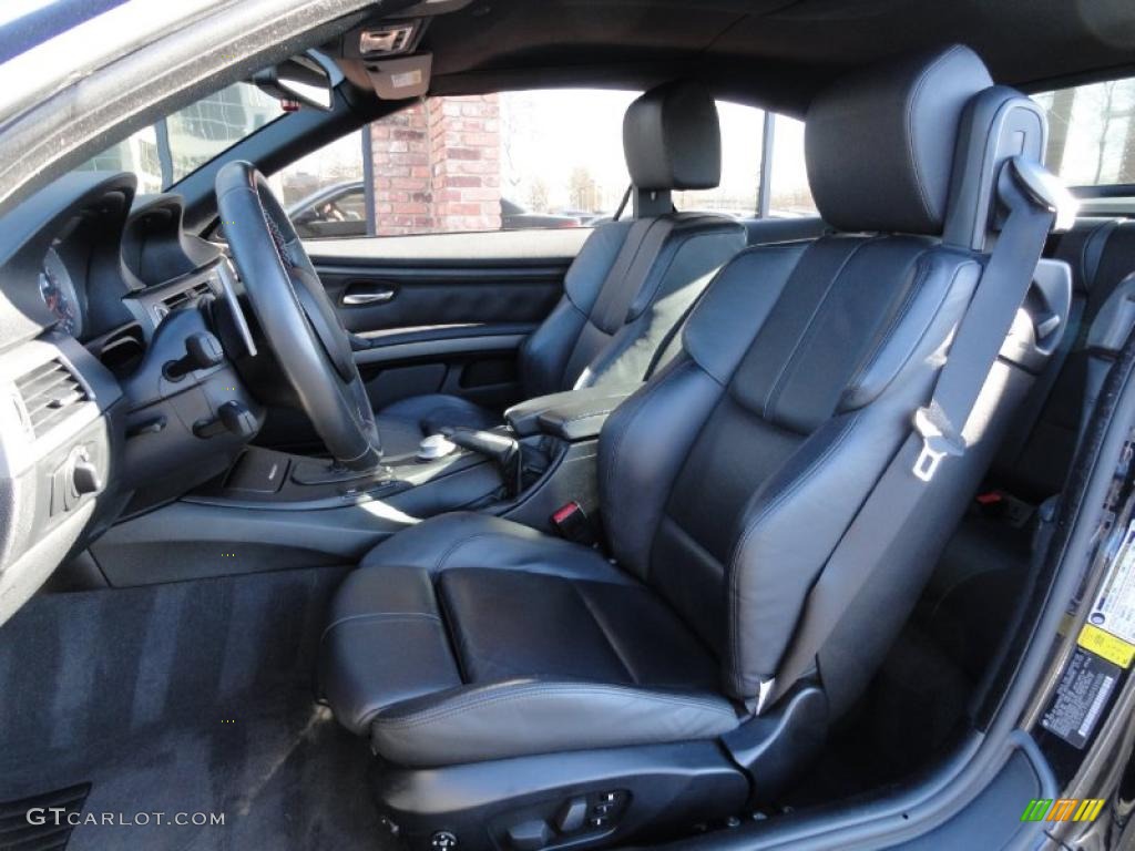 Black Interior 2008 BMW M3 Convertible Photo #41875914