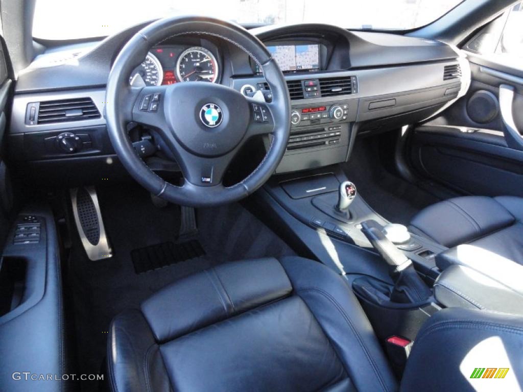 Black Interior 2008 BMW M3 Convertible Photo #41875946