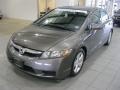 2009 Urban Titanium Metallic Honda Civic LX-S Sedan  photo #2