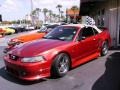 2003 Redfire Metallic Ford Mustang Roush Stage 1 Convertible  photo #13