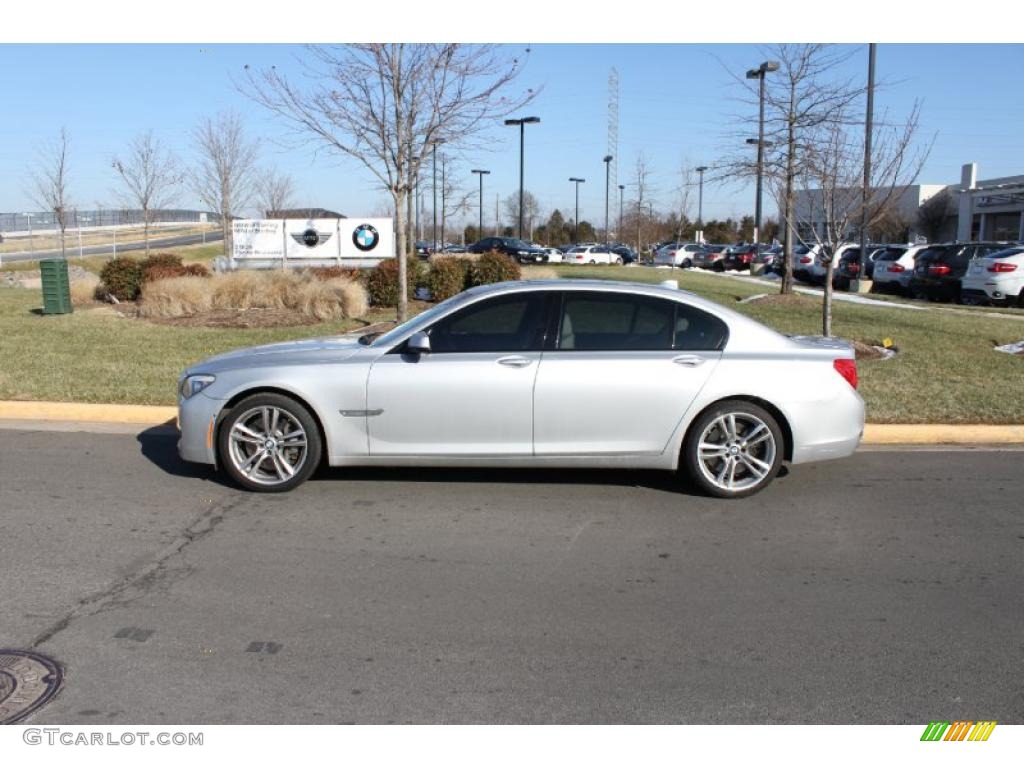 Titanium Silver Metallic 2010 BMW 7 Series 750Li Sedan Exterior Photo #41876690