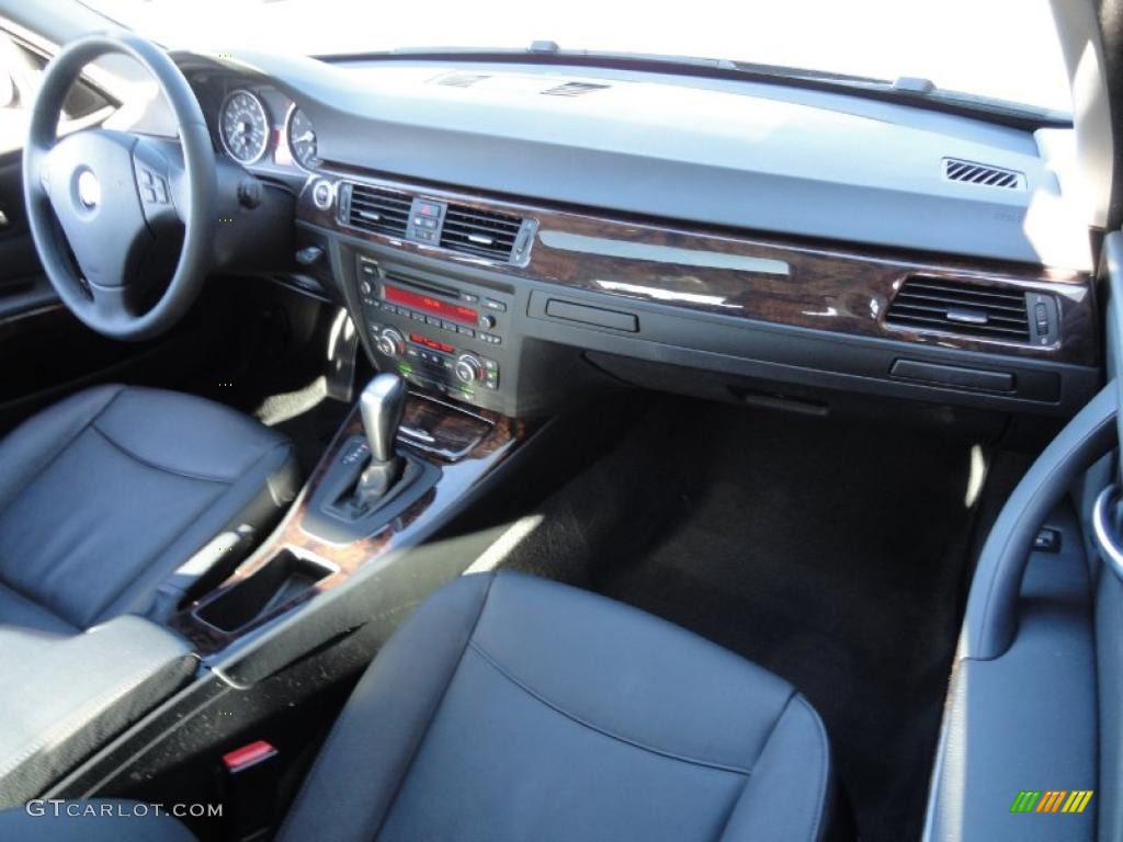 2008 3 Series 328xi Sedan - Black Sapphire Metallic / Black photo #12