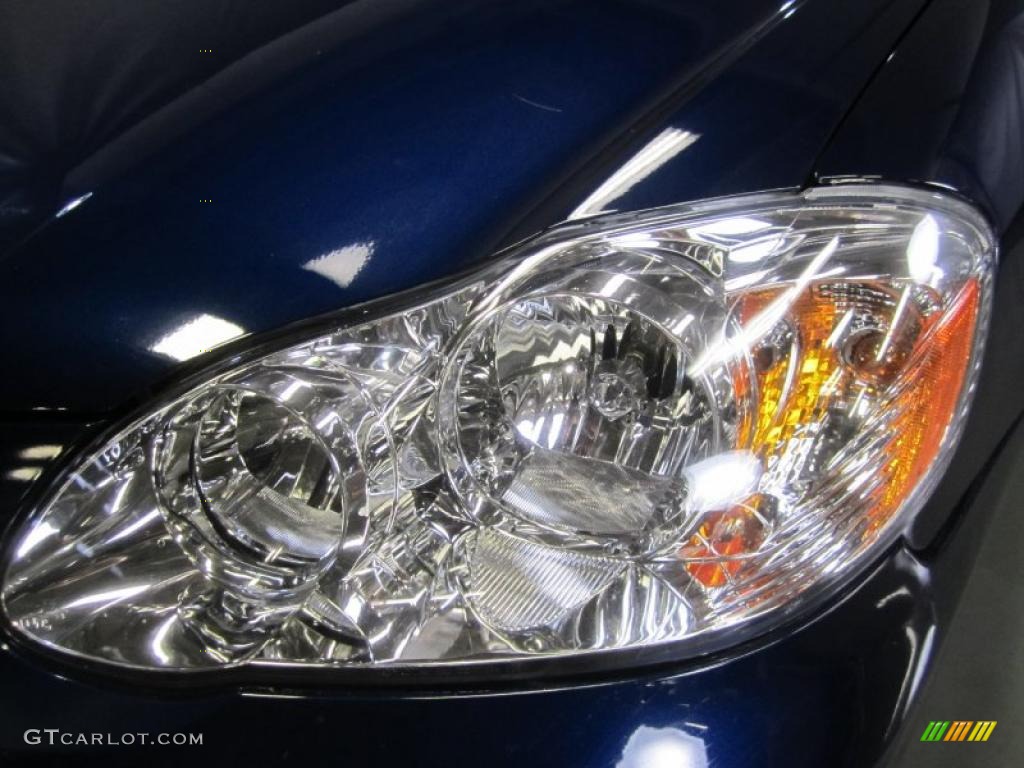 2008 Corolla LE - Indigo Ink Pearl / Beige photo #4