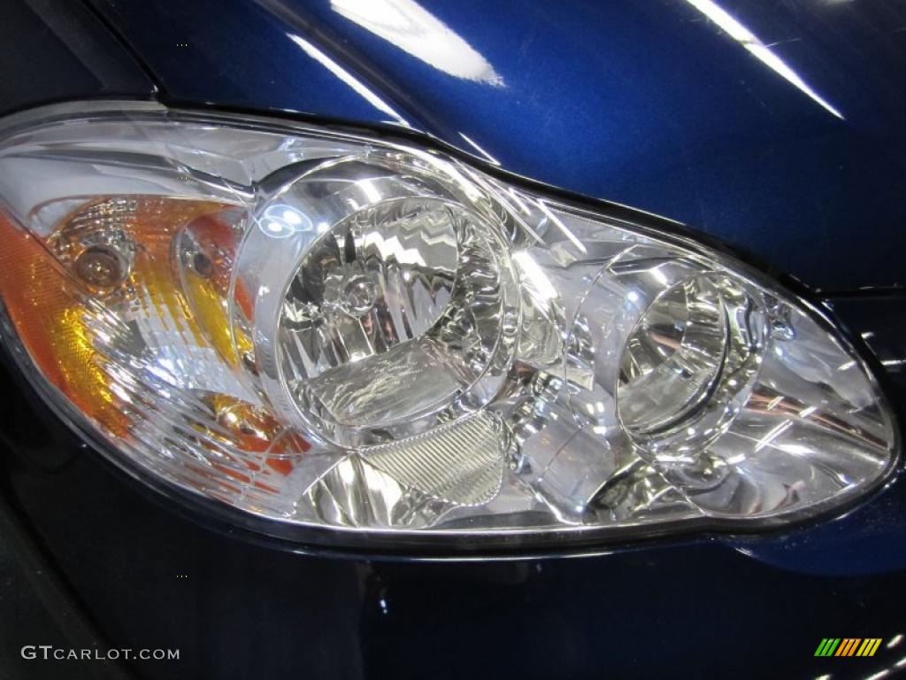 2008 Corolla LE - Indigo Ink Pearl / Beige photo #5