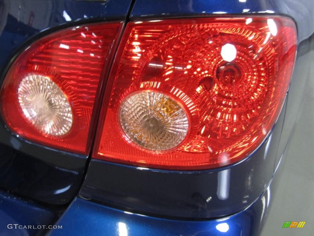 2008 Corolla LE - Indigo Ink Pearl / Beige photo #12