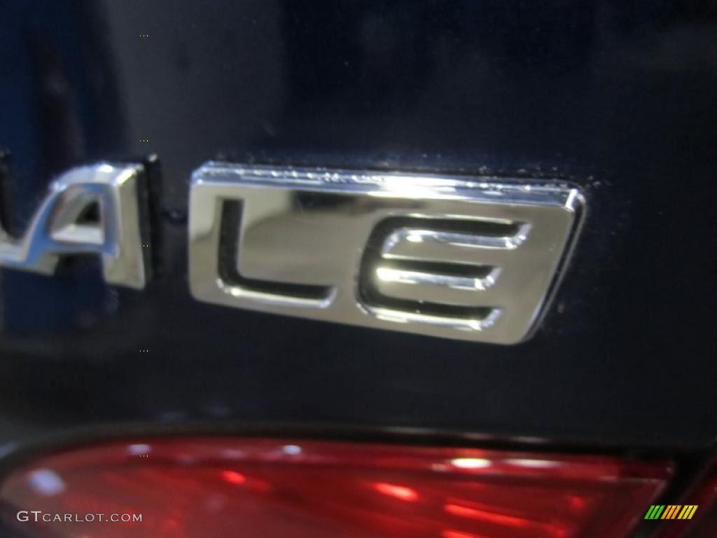 2008 Corolla LE - Indigo Ink Pearl / Beige photo #14