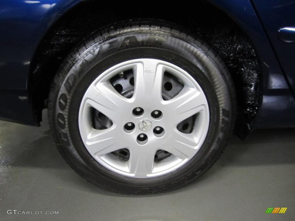 2008 Corolla LE - Indigo Ink Pearl / Beige photo #16