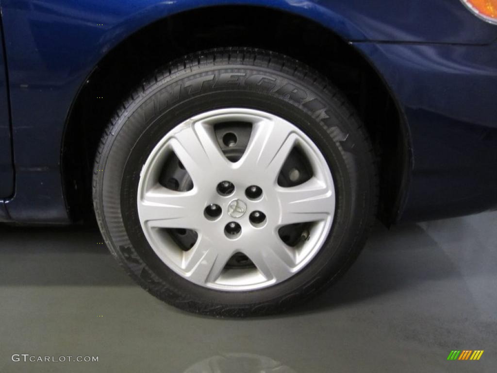 2008 Corolla LE - Indigo Ink Pearl / Beige photo #17