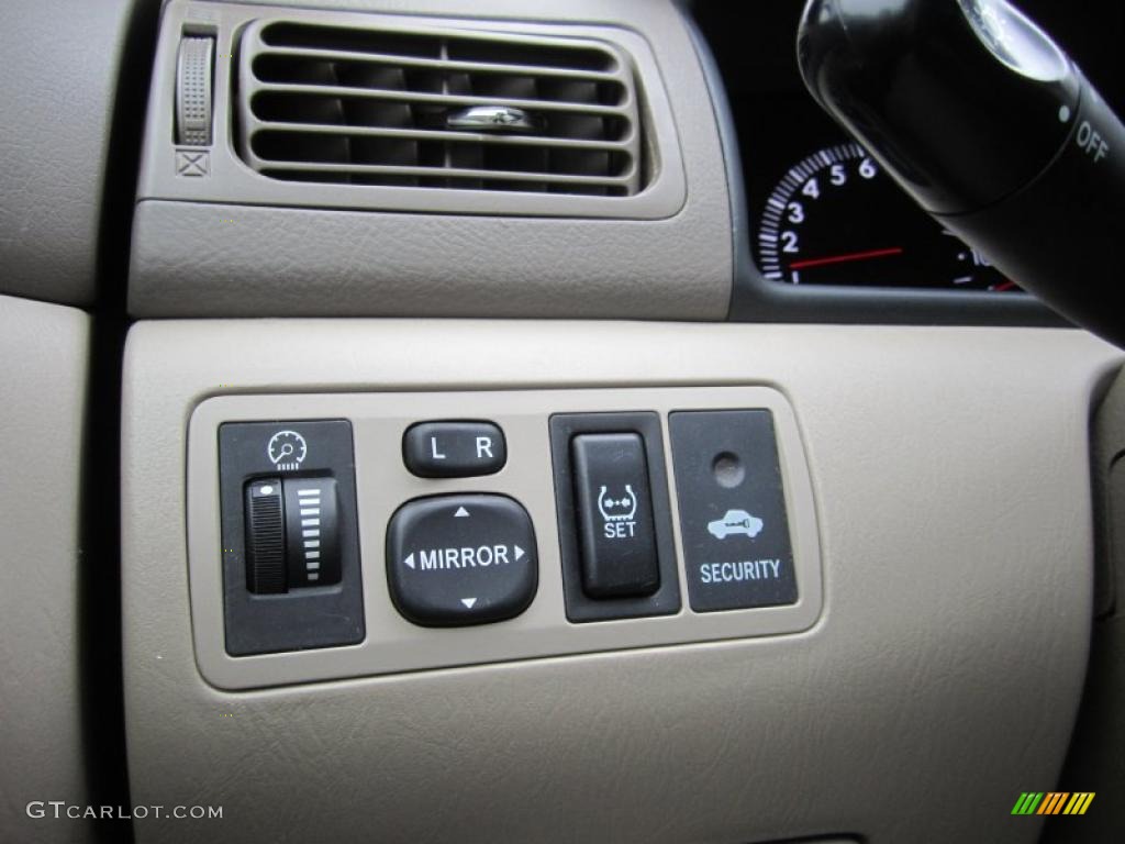 2008 Corolla LE - Indigo Ink Pearl / Beige photo #24