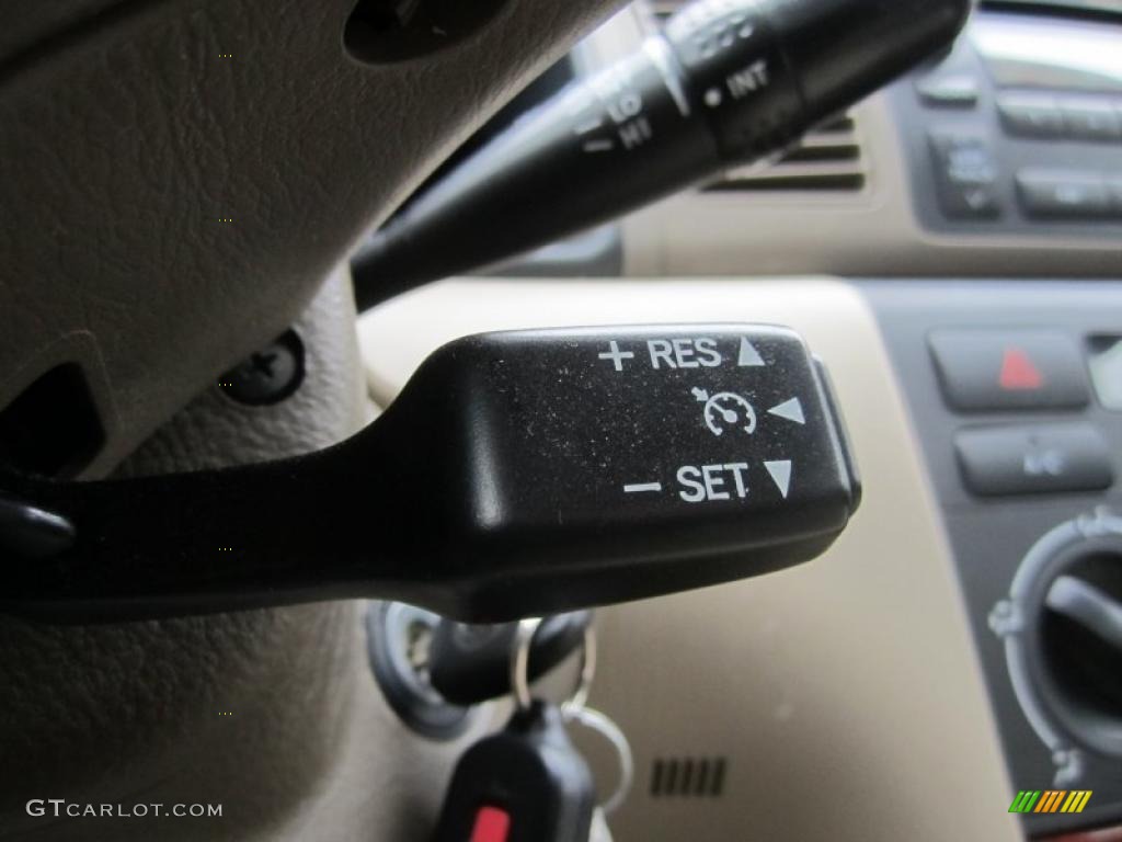 2008 Corolla LE - Indigo Ink Pearl / Beige photo #26