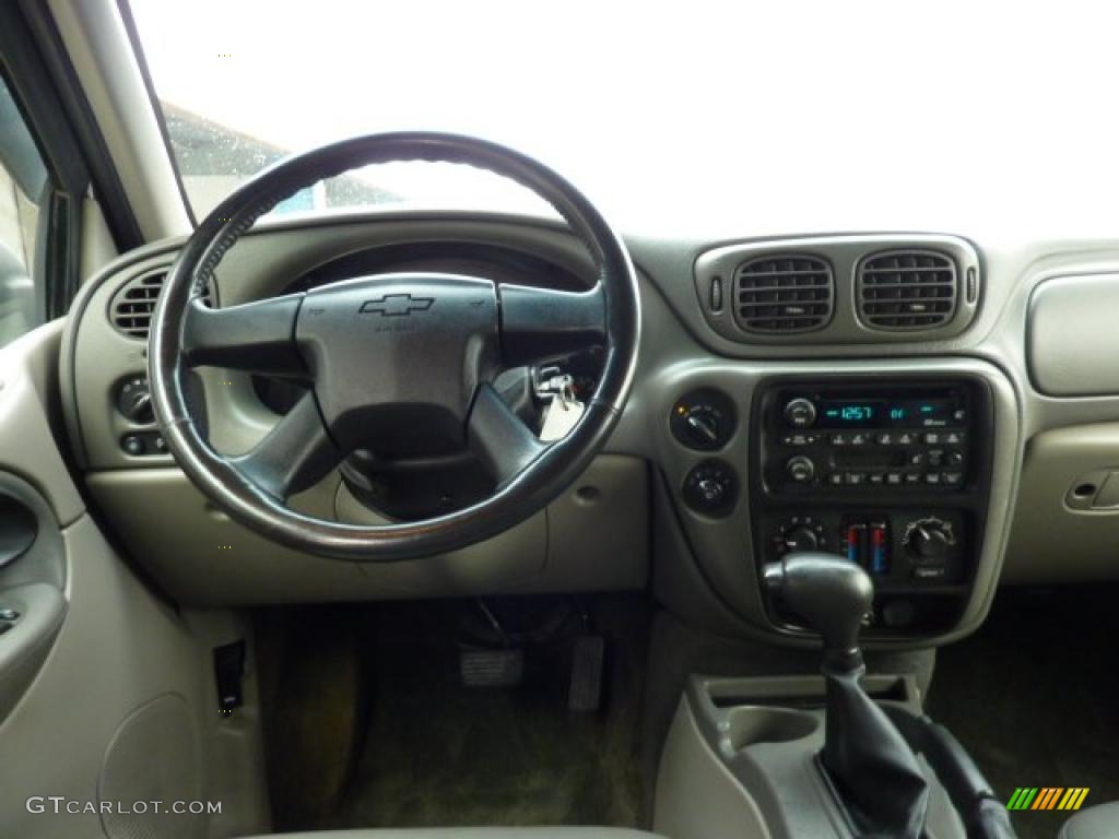 2003 TrailBlazer LS 4x4 - Light Pewter Metallic / Medium Pewter photo #15