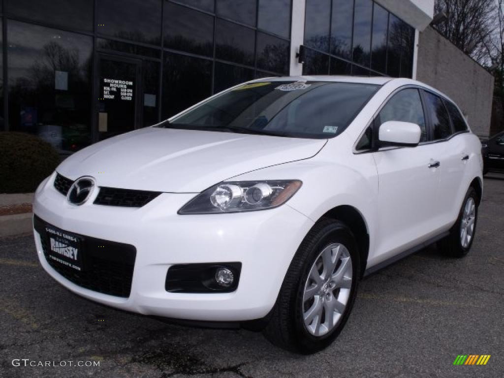 Crystal White Pearl Mica Mazda CX-7