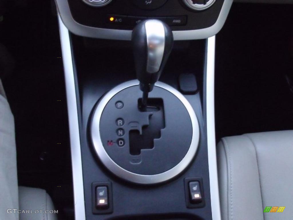 2008 CX-7 Grand Touring AWD - Crystal White Pearl Mica / Sand photo #30