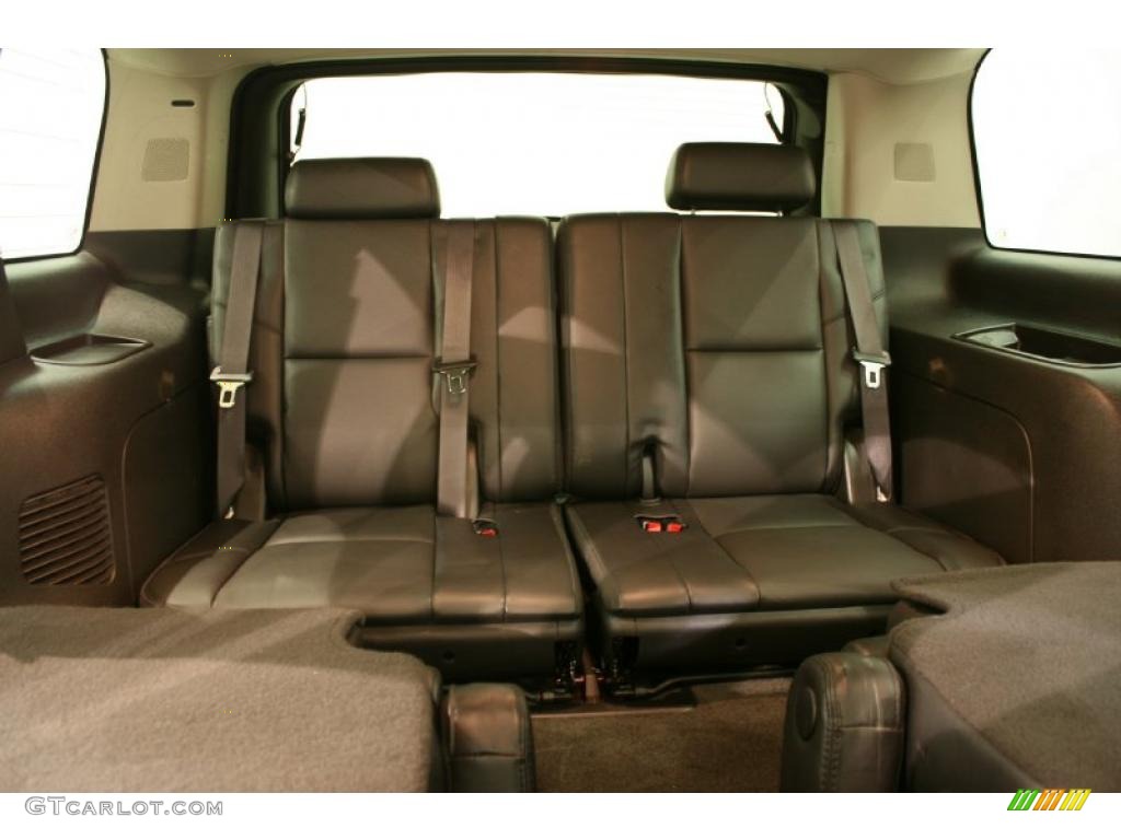 Ebony Interior 2009 Chevrolet Tahoe LTZ 4x4 Photo #41881562