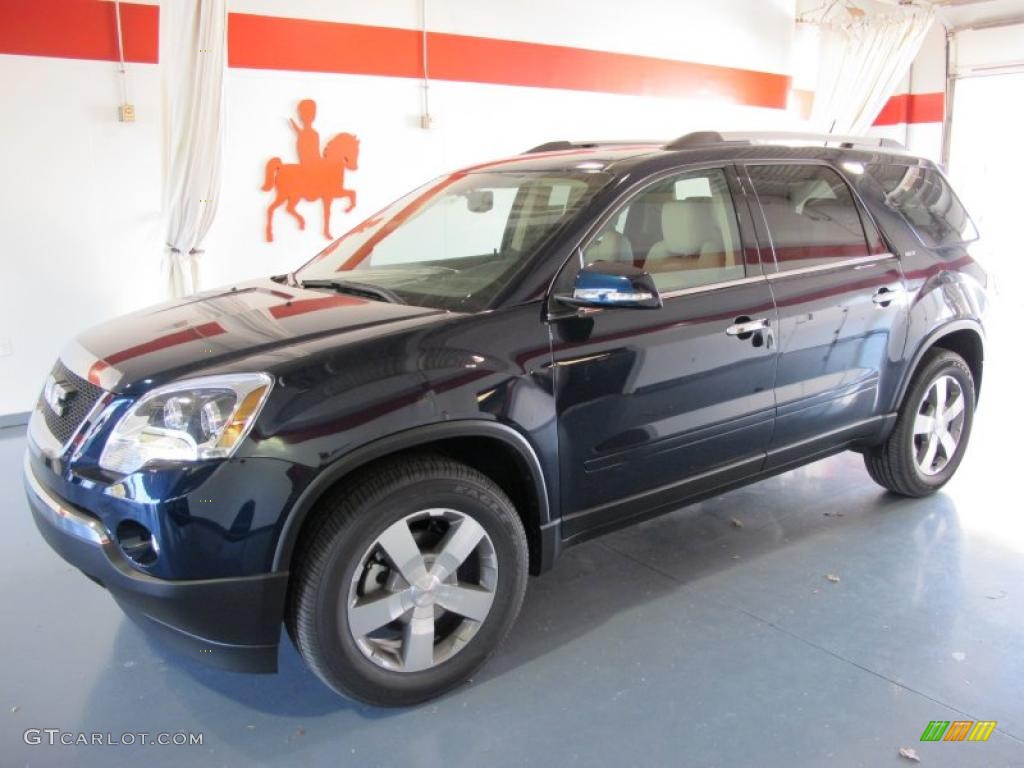 2011 Acadia SLT - Deep Blue Metallic / Cashmere photo #1