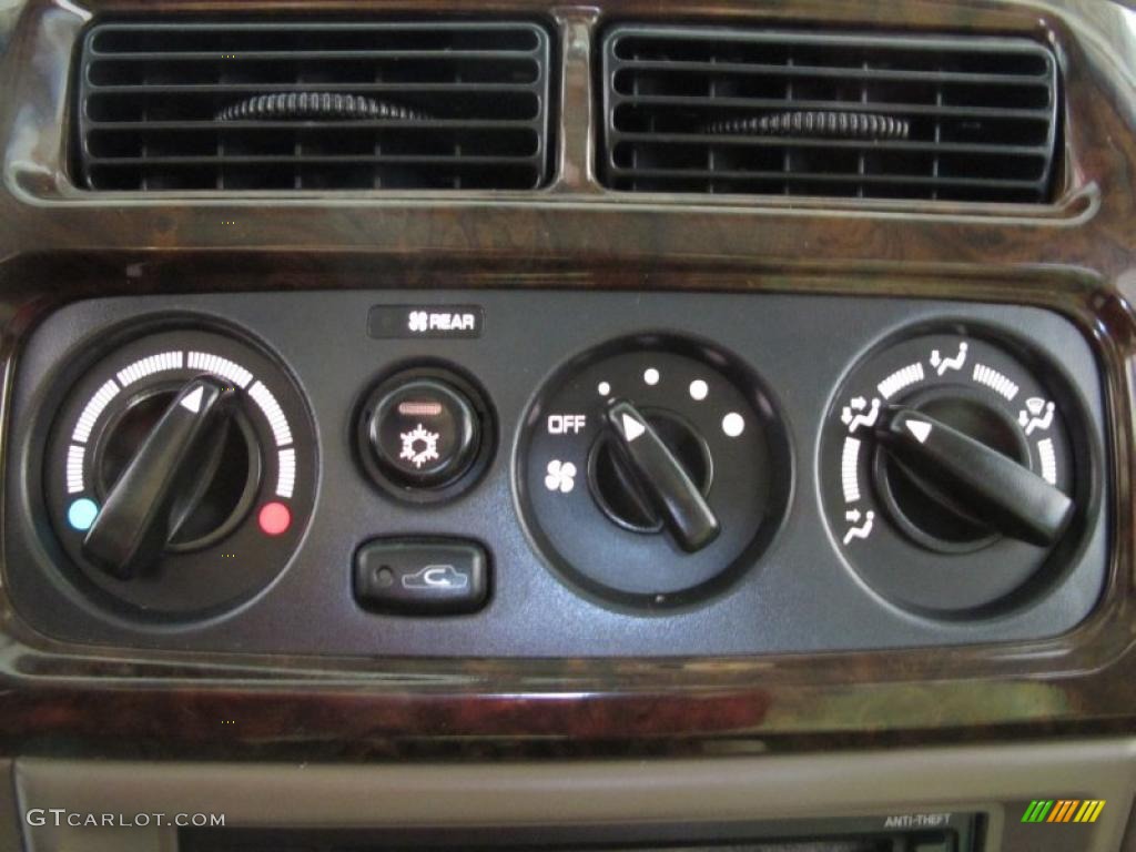 2001 Mitsubishi Montero Sport Limited Controls Photos