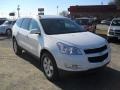 White 2011 Chevrolet Traverse LT Exterior