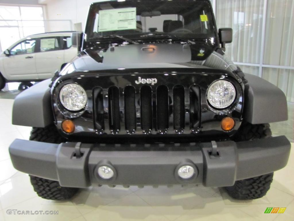 2011 Wrangler Call of Duty: Black Ops Edition 4x4 - Black / Black photo #4
