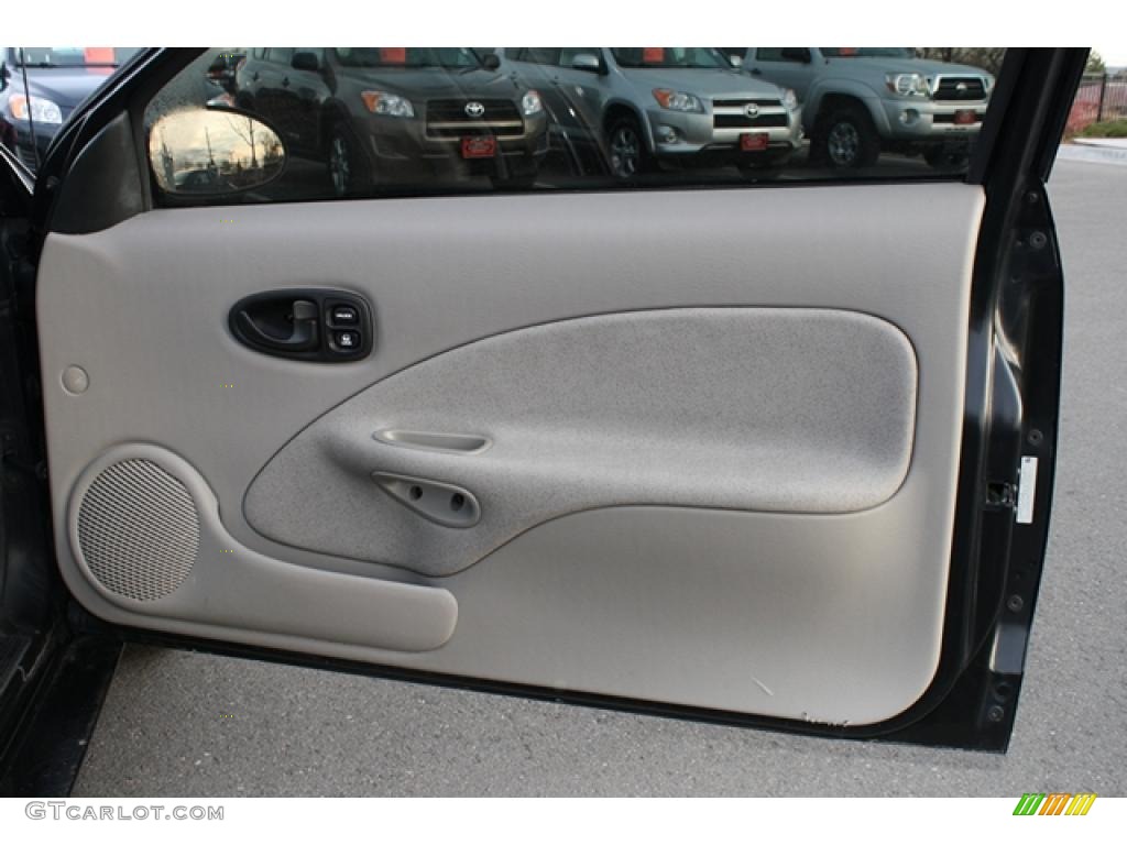 2001 Saturn S Series SC2 Coupe Black Door Panel Photo #41887123