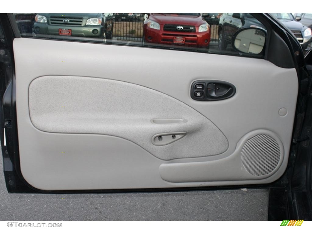 2001 Saturn S Series SC2 Coupe Black Door Panel Photo #41887139