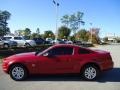 2009 Dark Candy Apple Red Ford Mustang V6 Coupe  photo #2